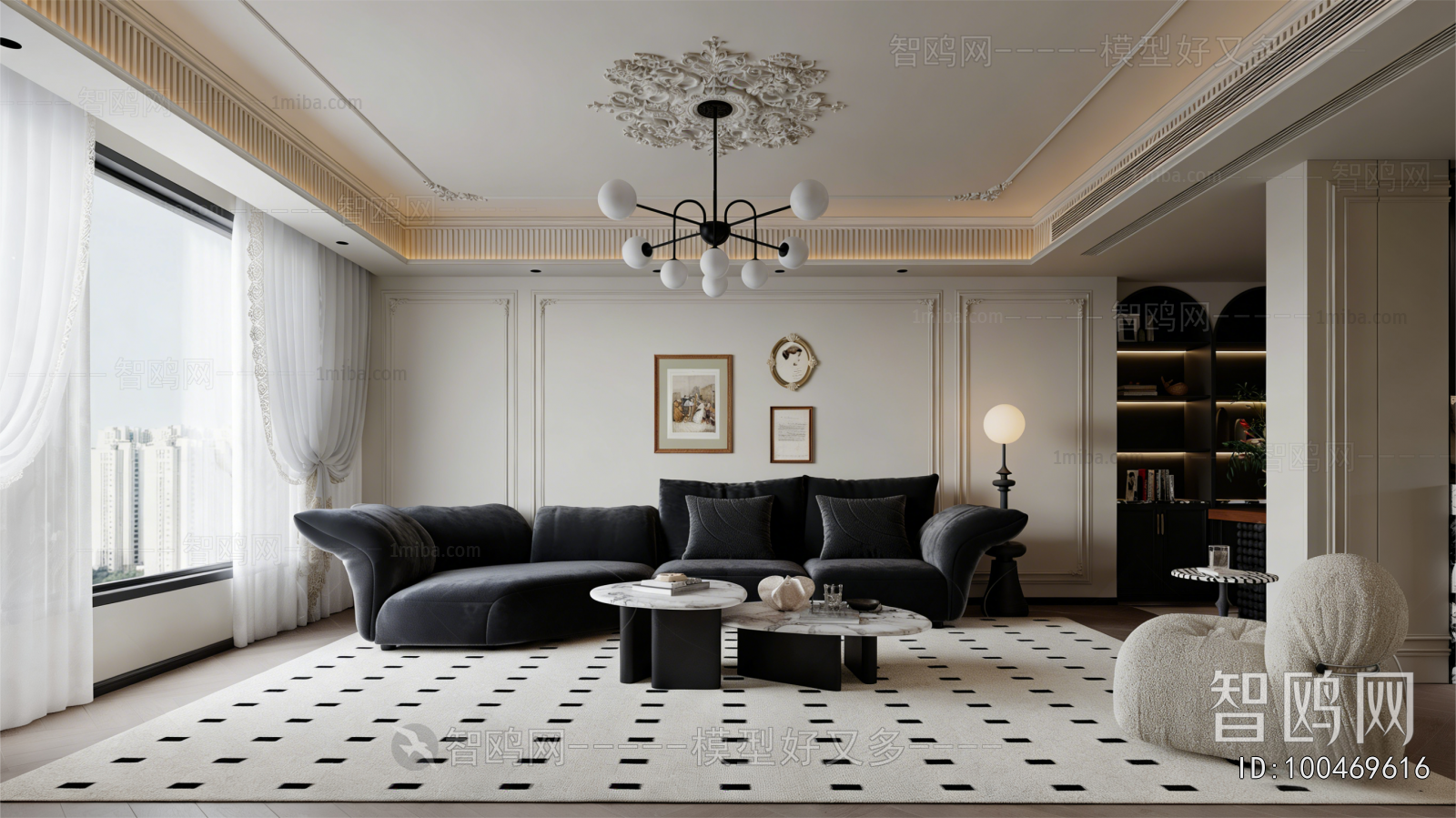 French Style A Living Room