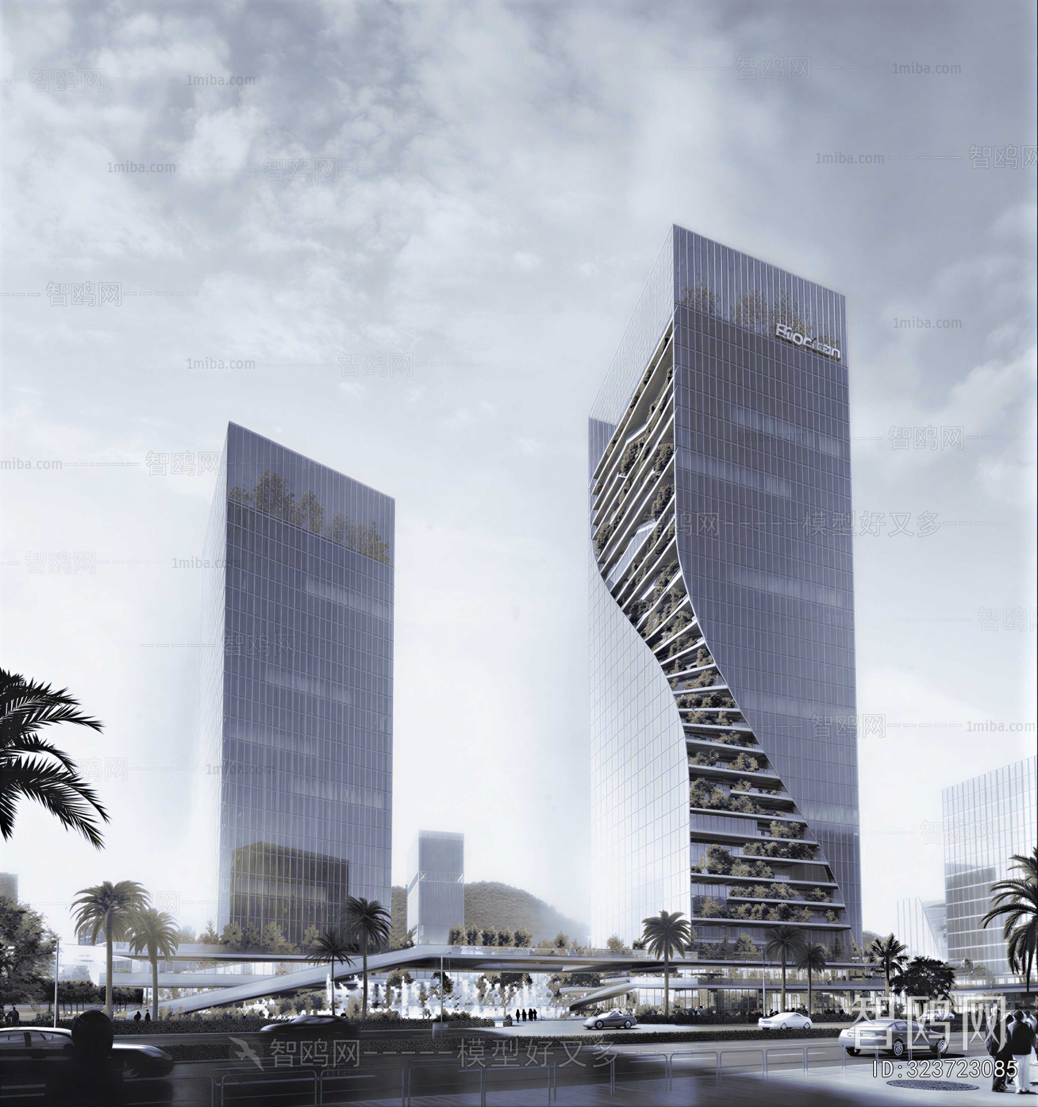 Modern Appearance Of Commercial Building