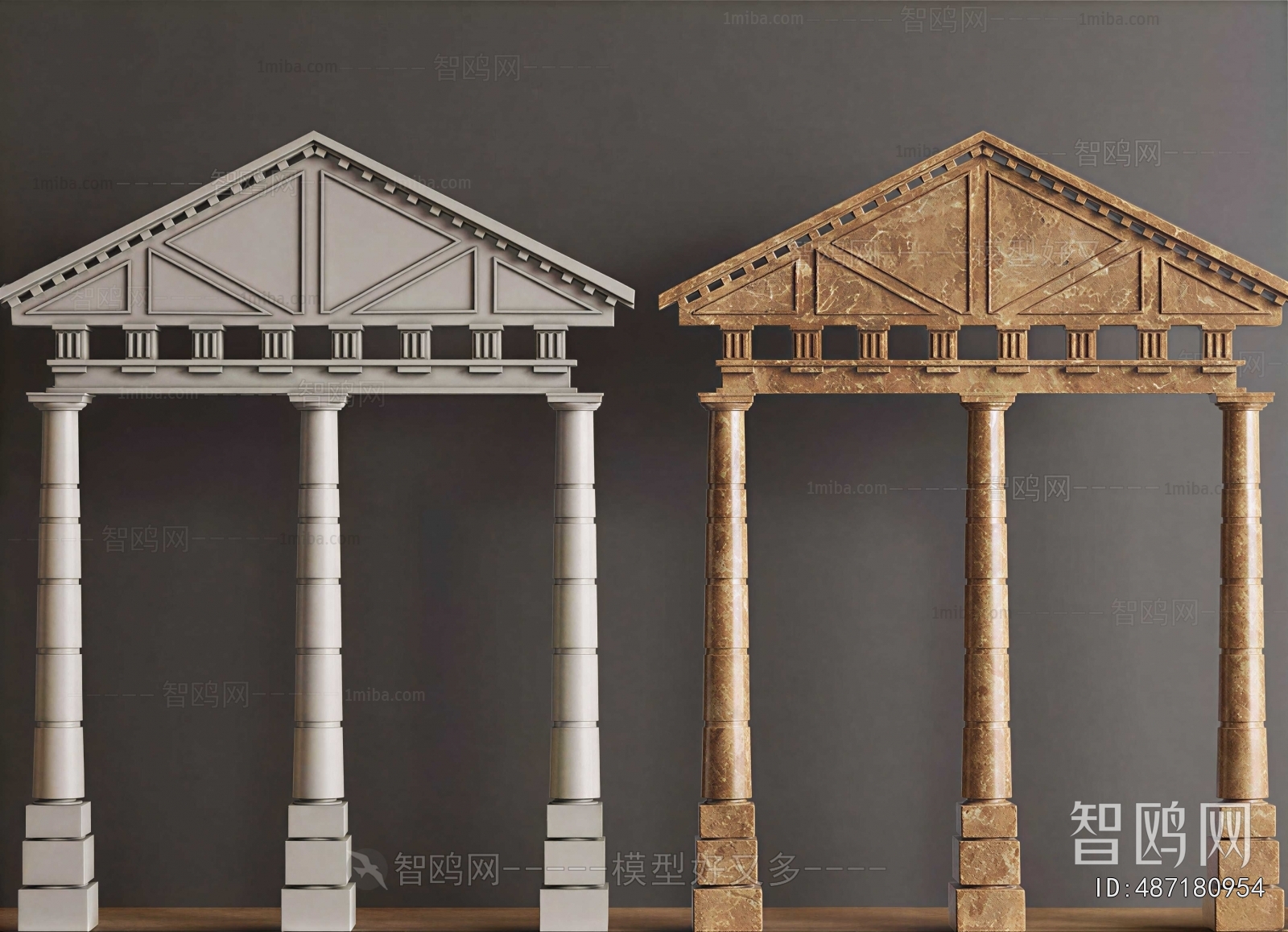 European Style Roman Pillar