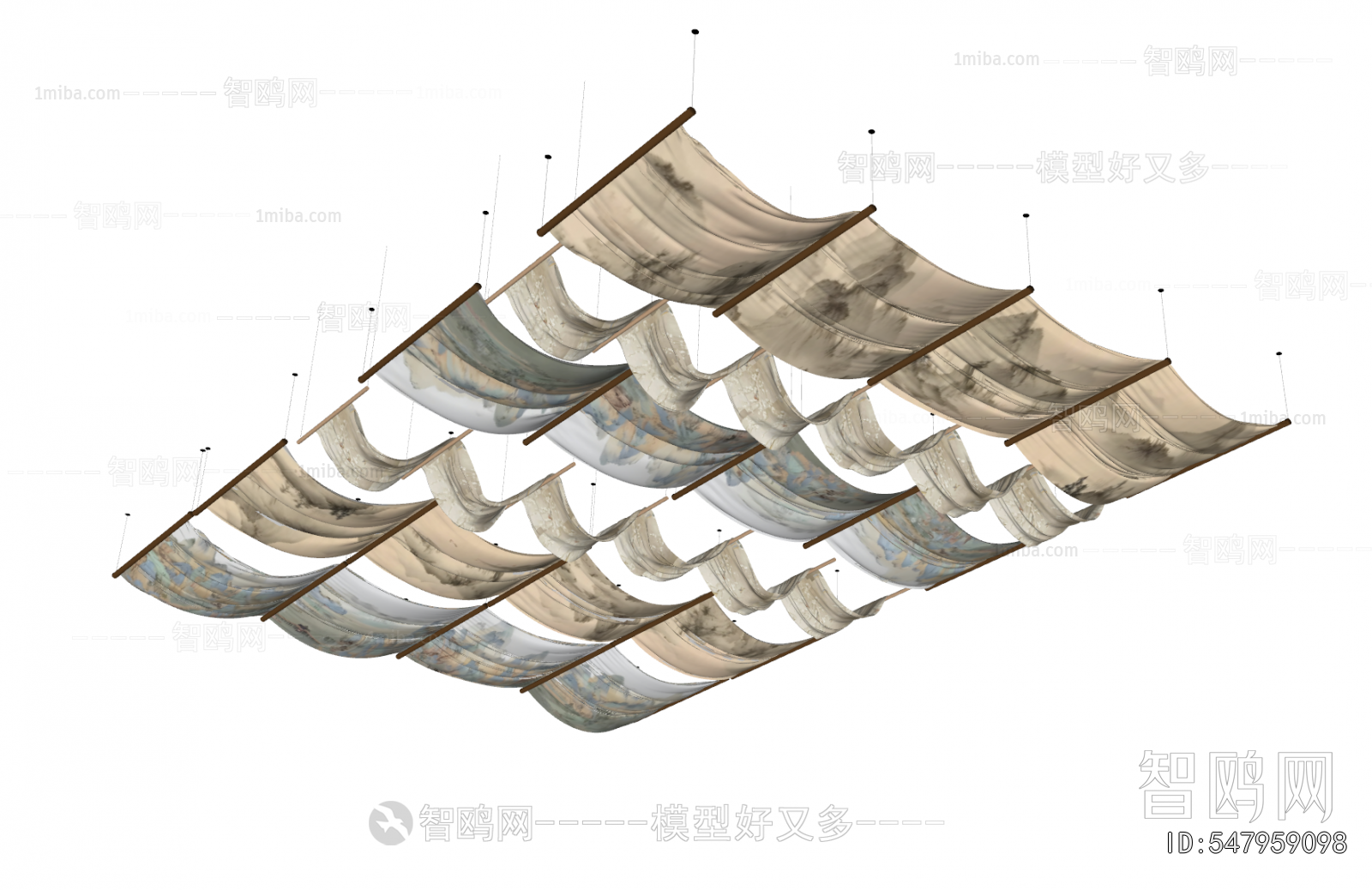 New Chinese Style Suspended Ceiling