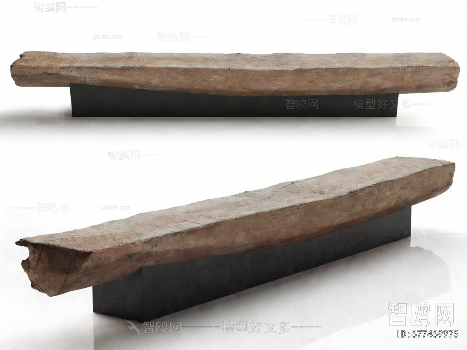 Wabi-sabi Style Stool