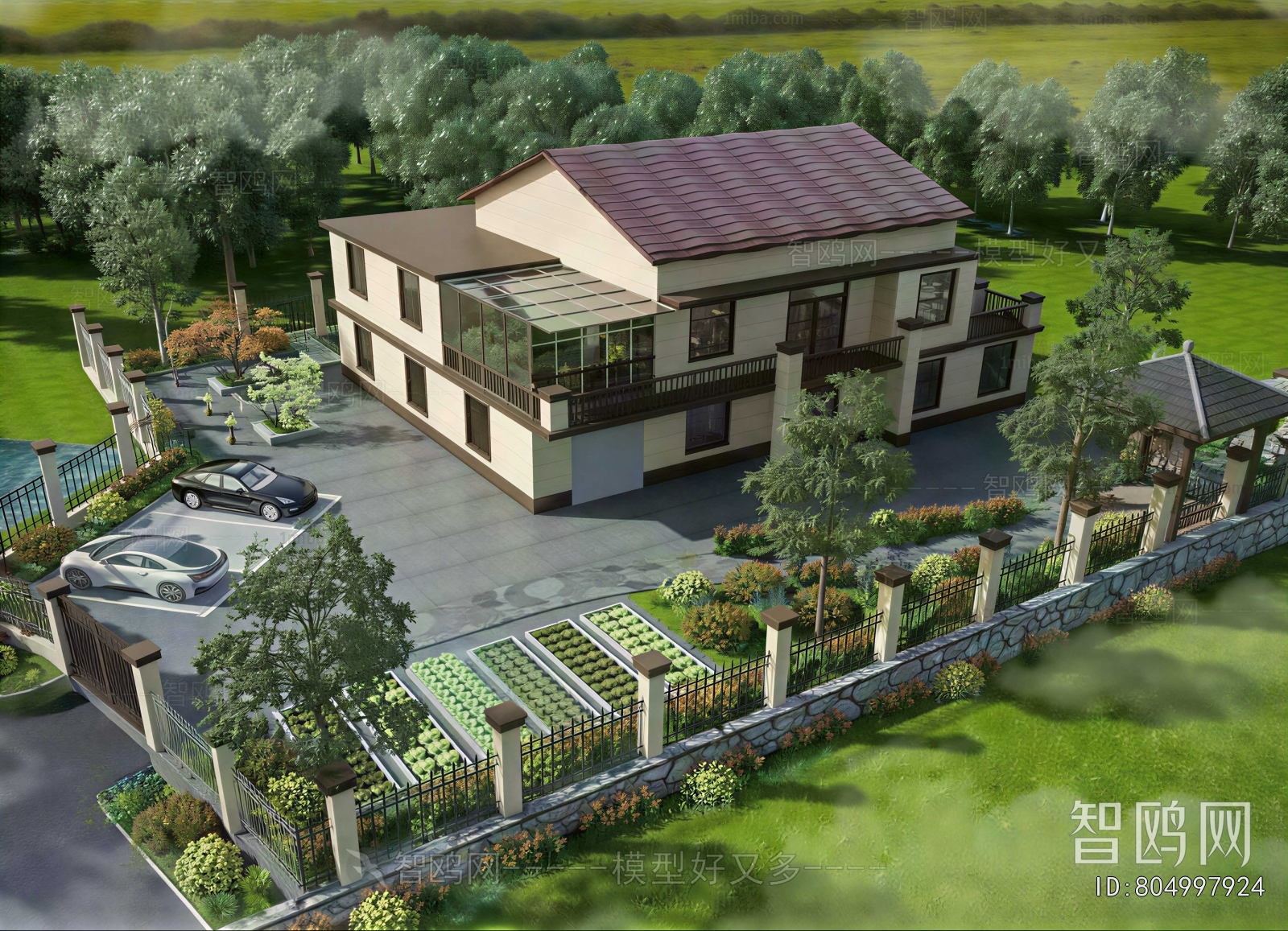 New Chinese Style Detached Villa