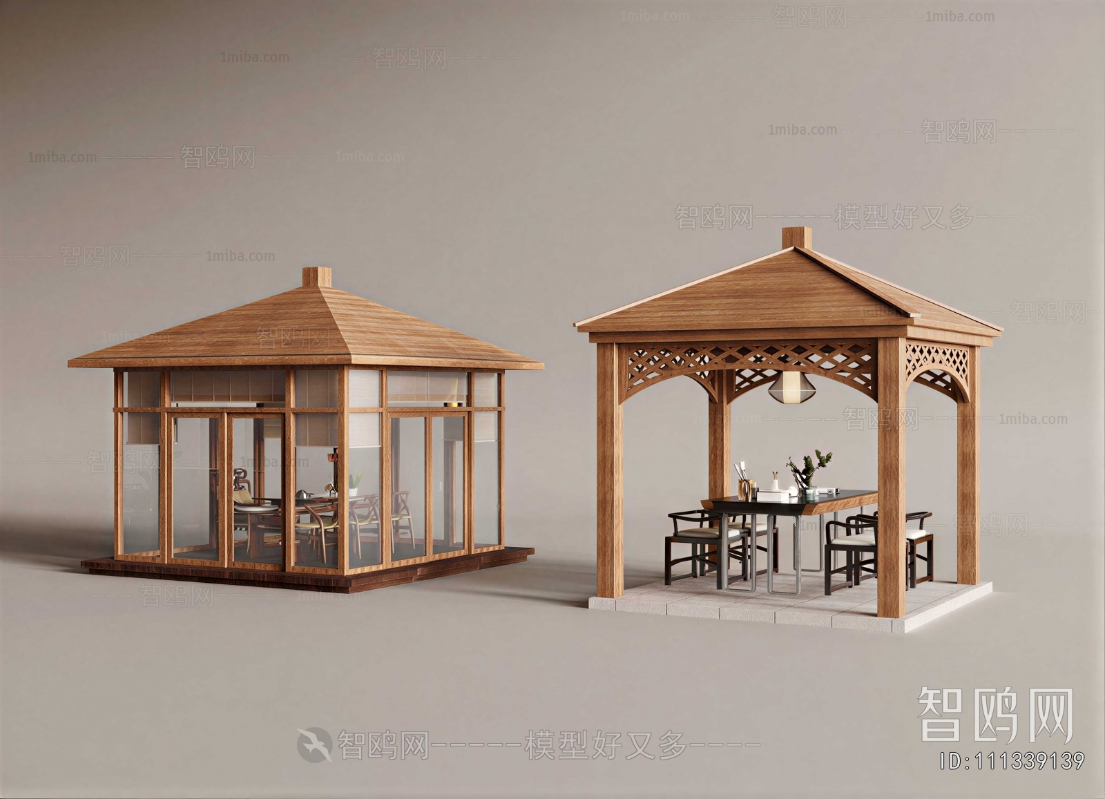 Chinese Style Building Component