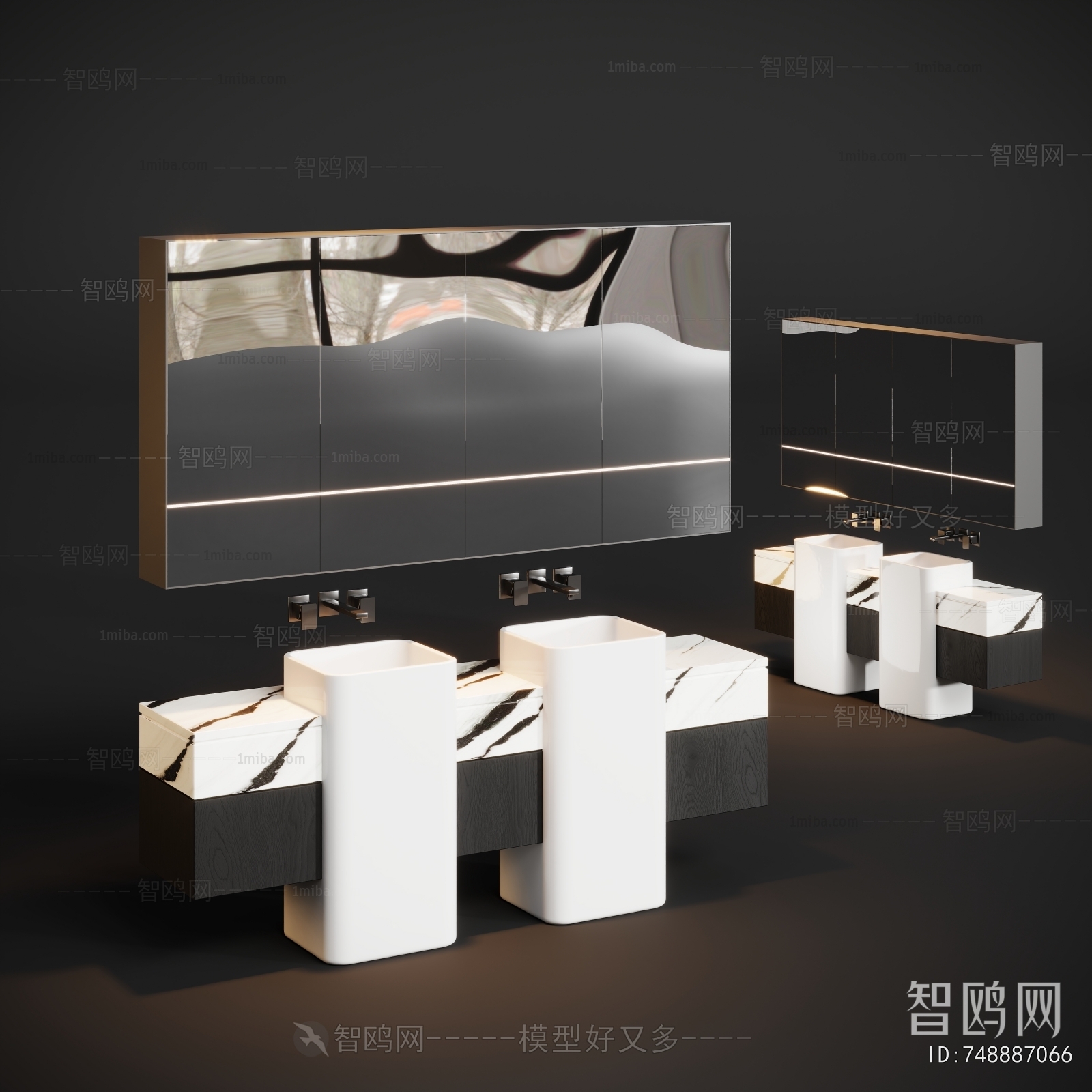 Modern Bathroom Cabinet