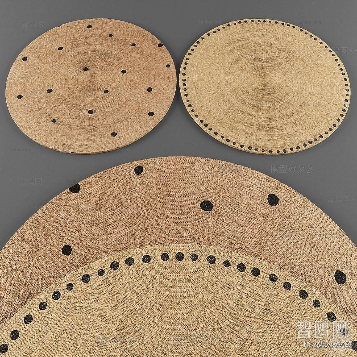 Modern Circular Carpet