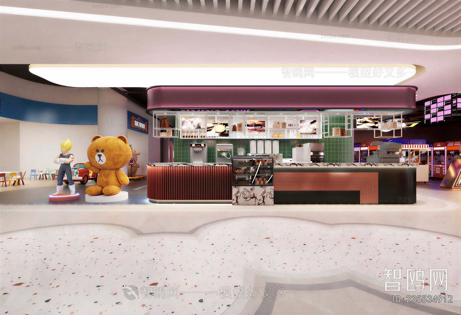 Modern Milk Tea Shop