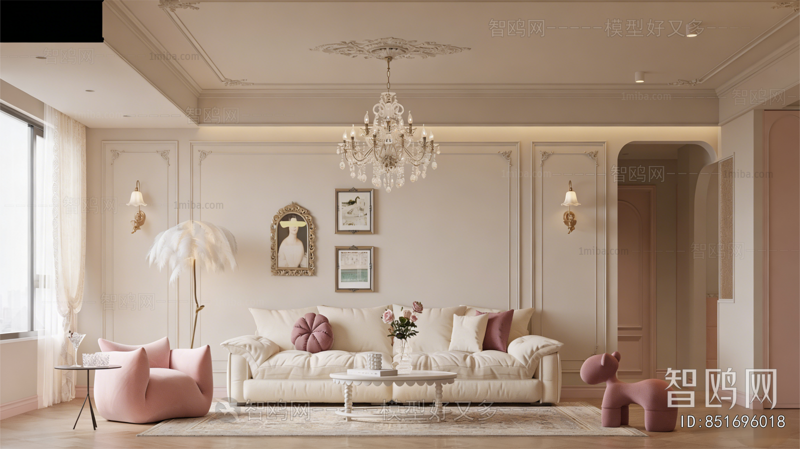 French Style A Living Room