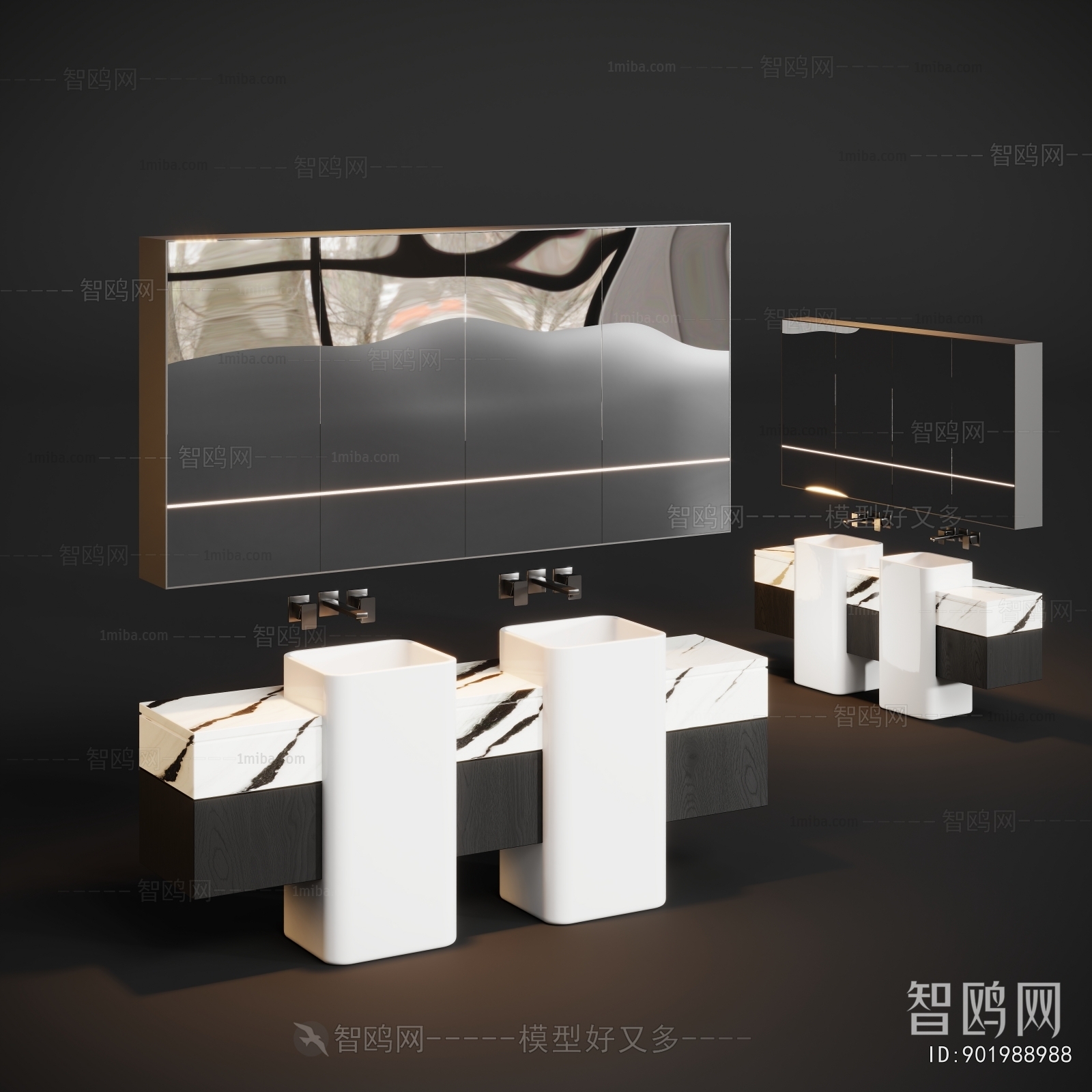 Modern Bathroom Cabinet