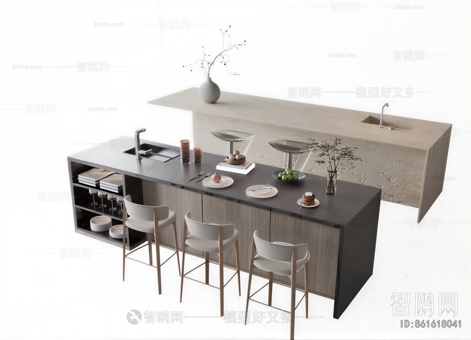 Modern Counter Bar