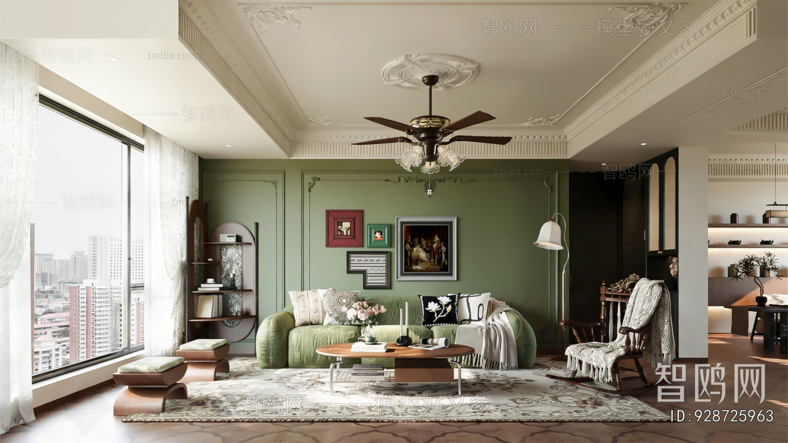 French Style A Living Room