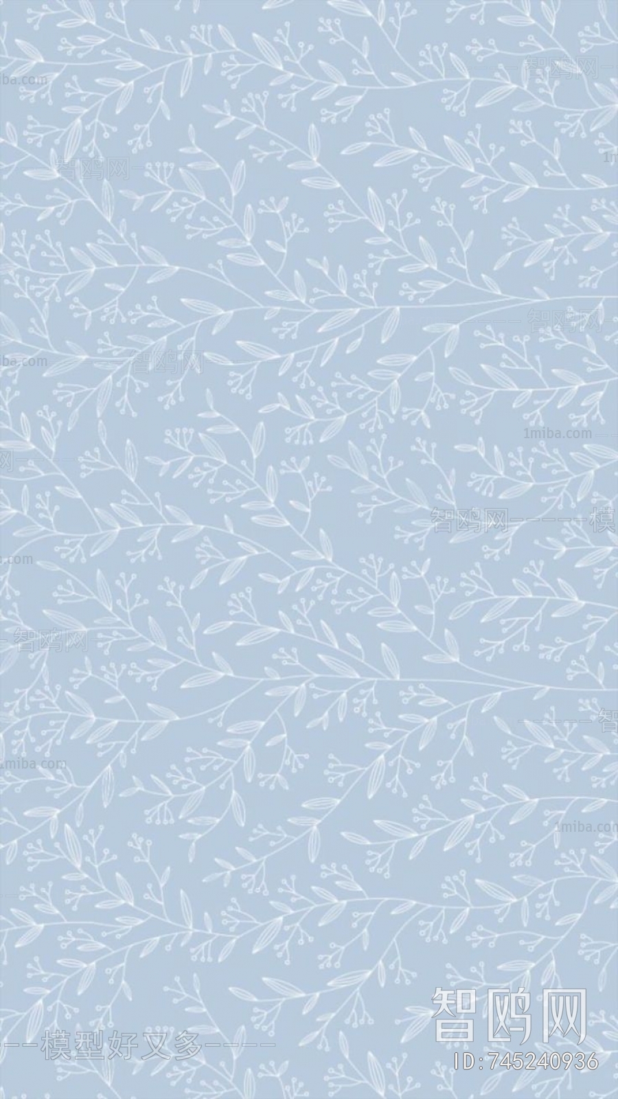 Animal And Plant Pattern Wallpaper