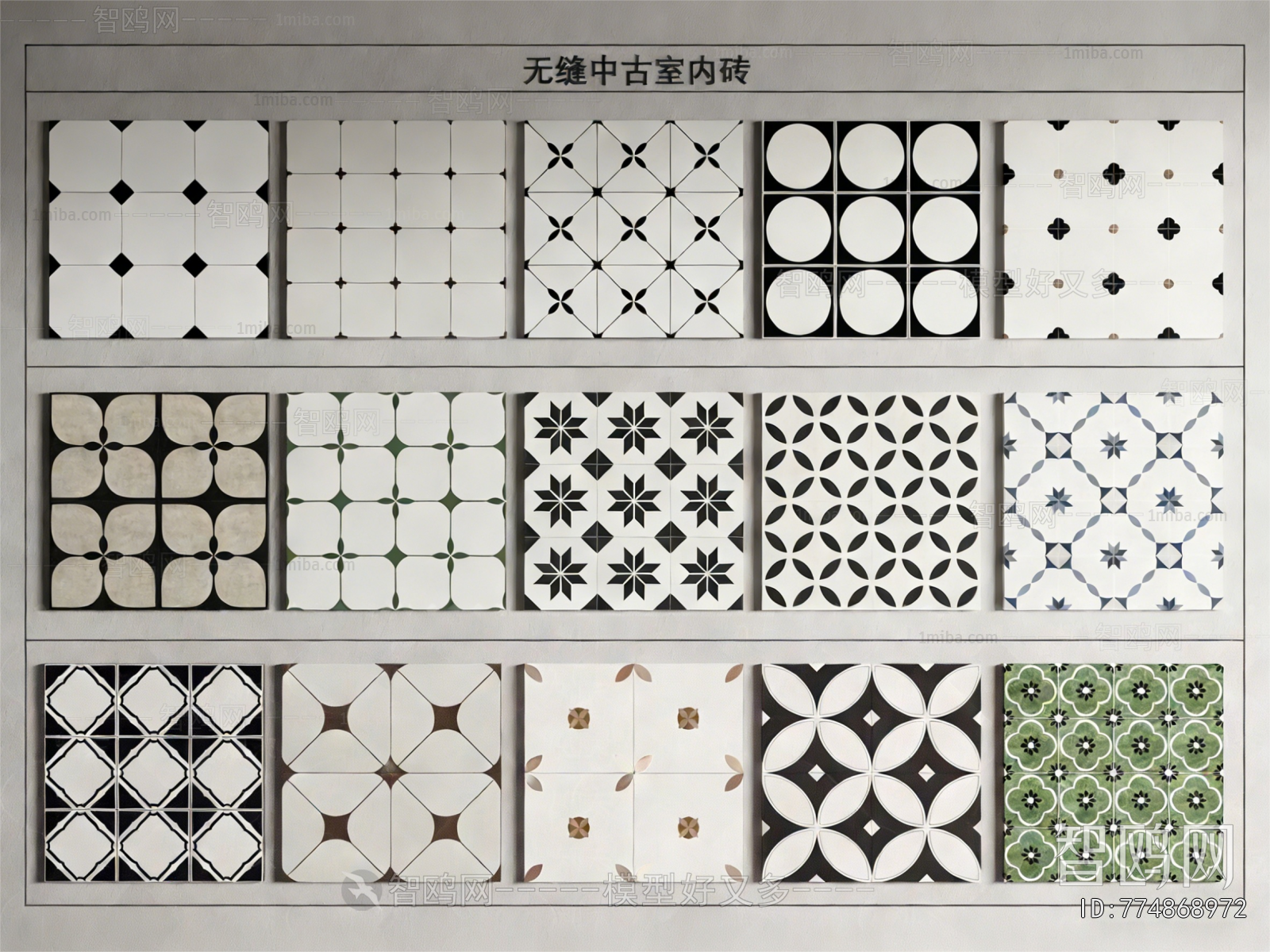French Style Wall/floor/ceiling