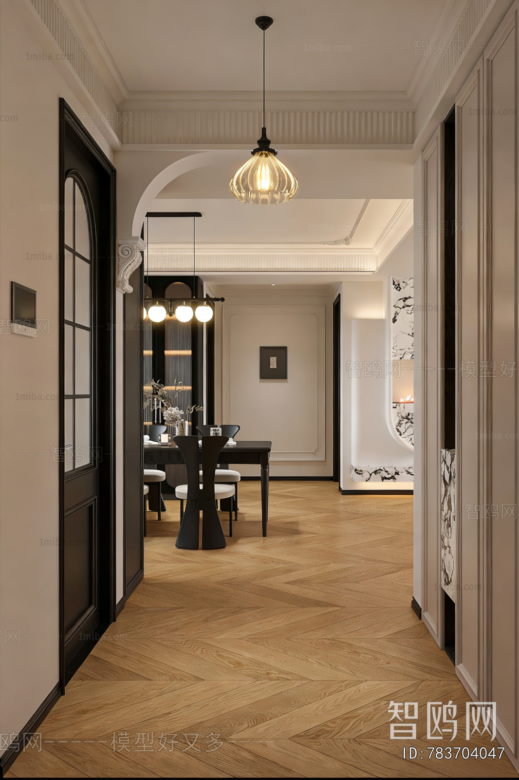 French Style Dining Room
