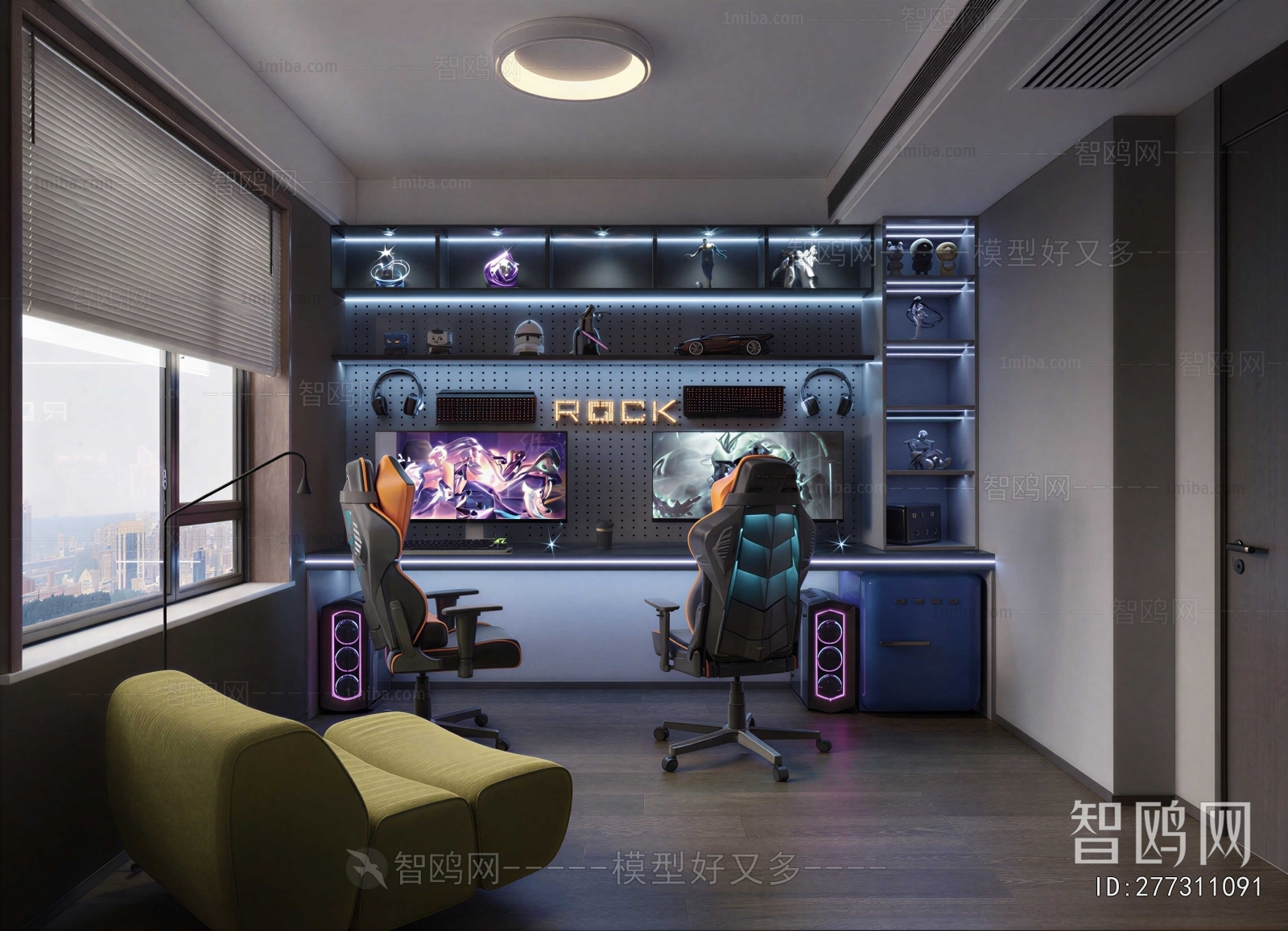 Modern E-sports Room