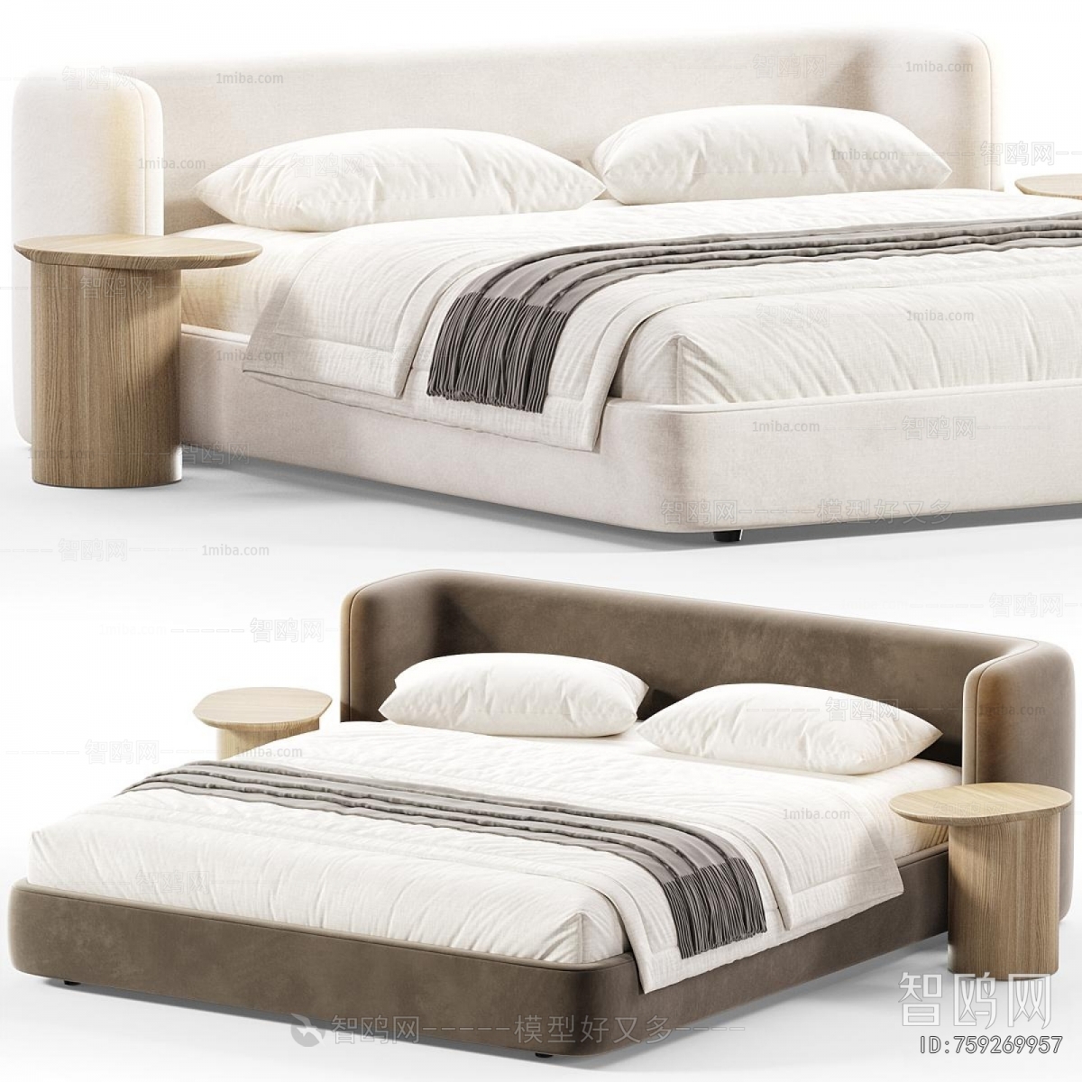 Modern Double Bed