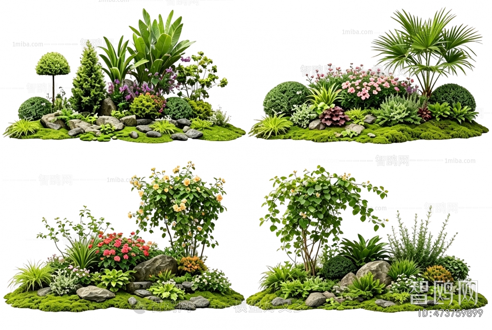 New Chinese Style Plant Landscaping