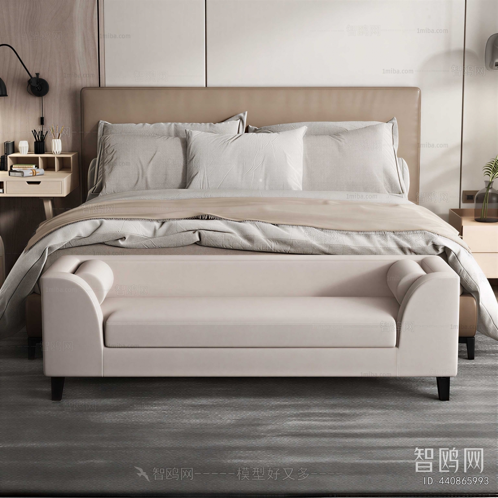 Modern Double Bed