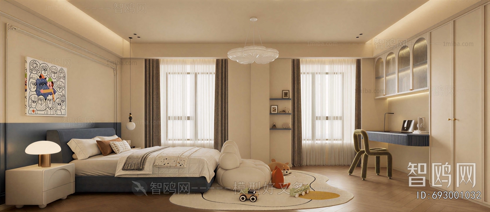 French Style Children's Room