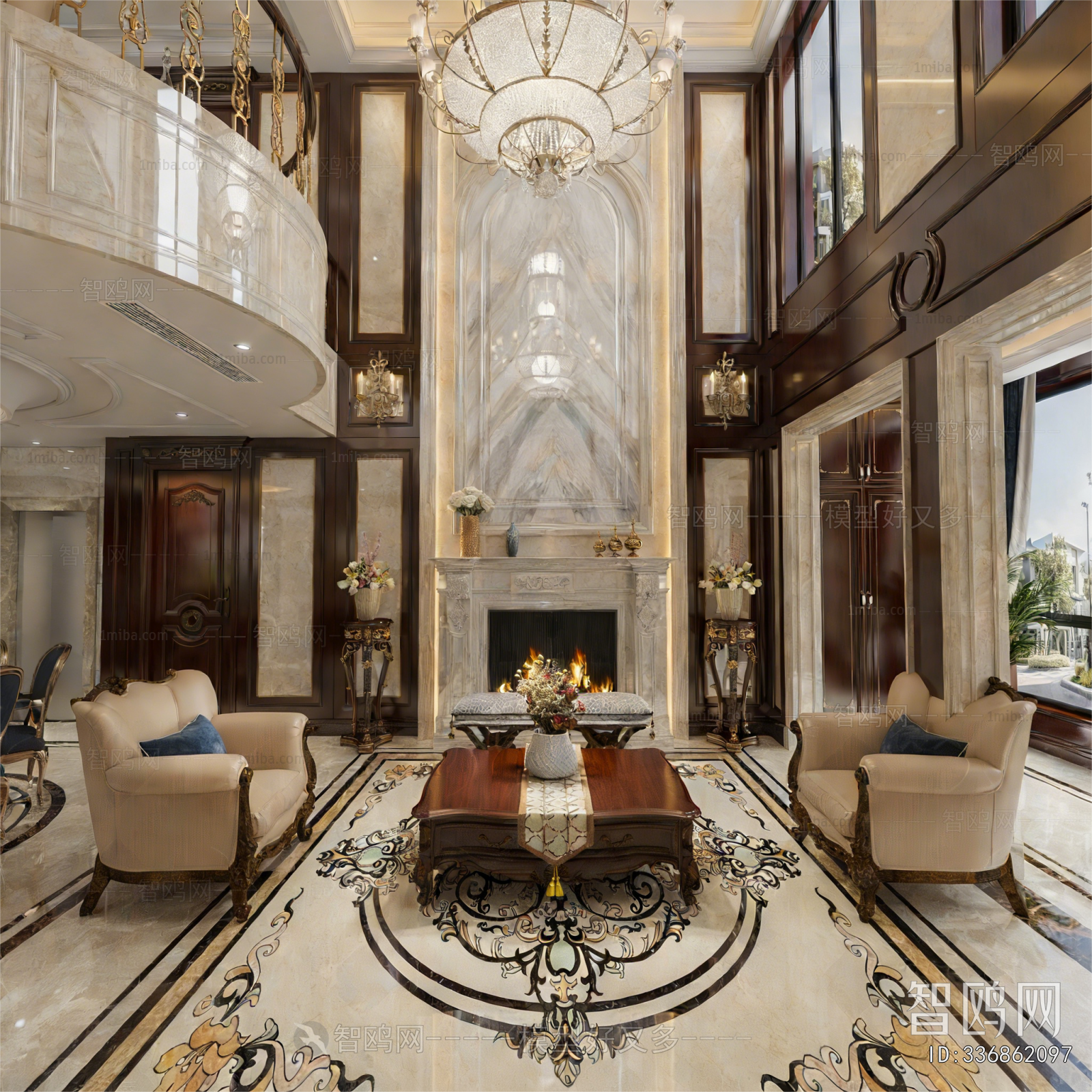 European Style A Living Room