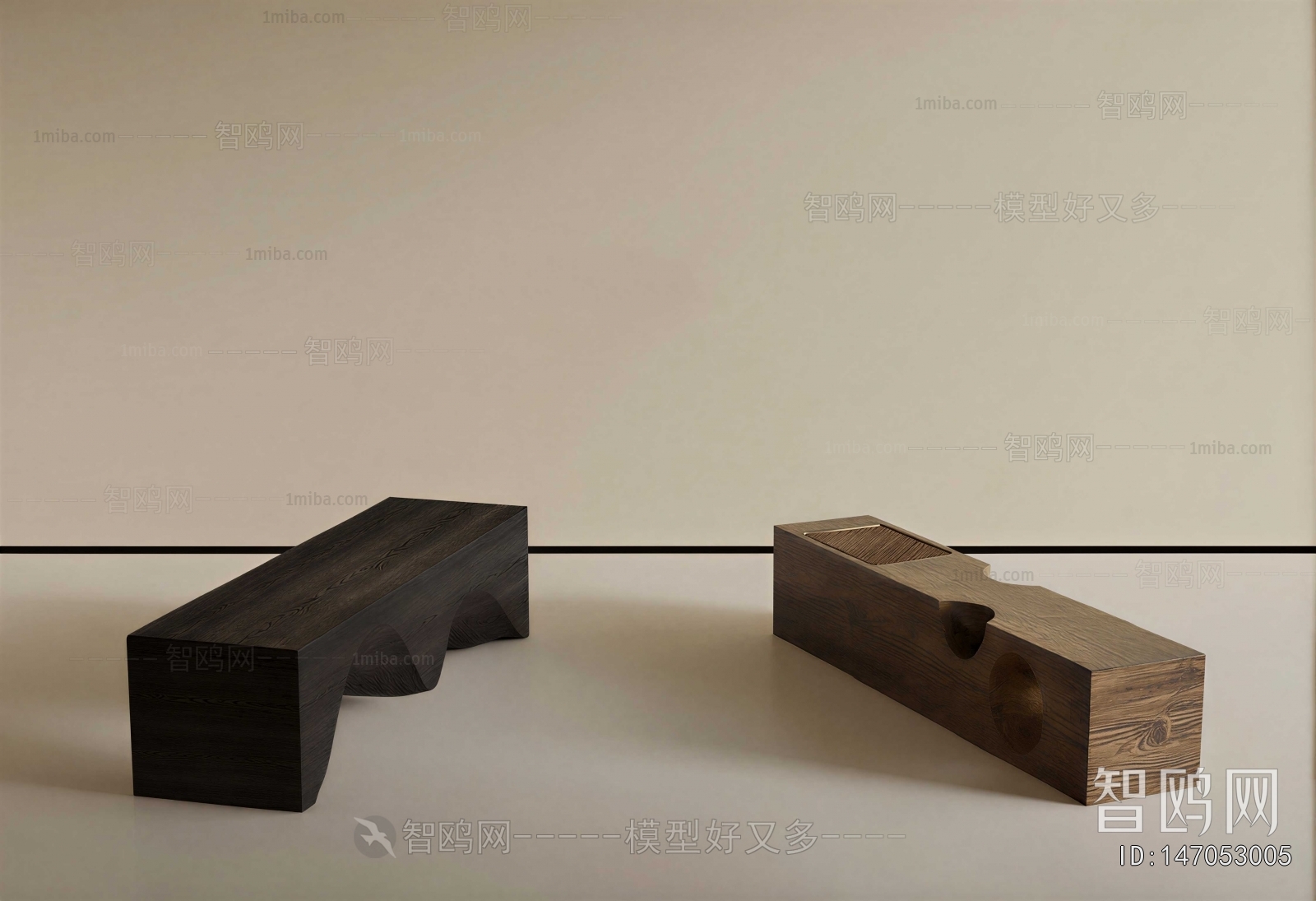 Wabi-sabi Style Console