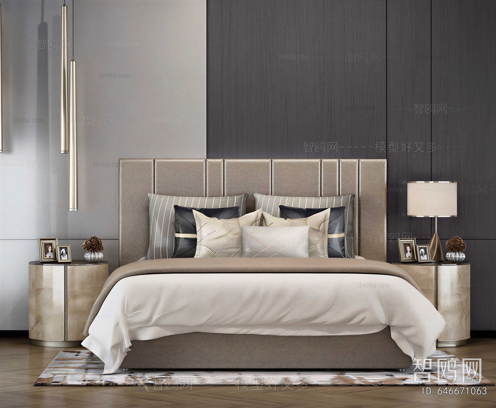 Modern Double Bed