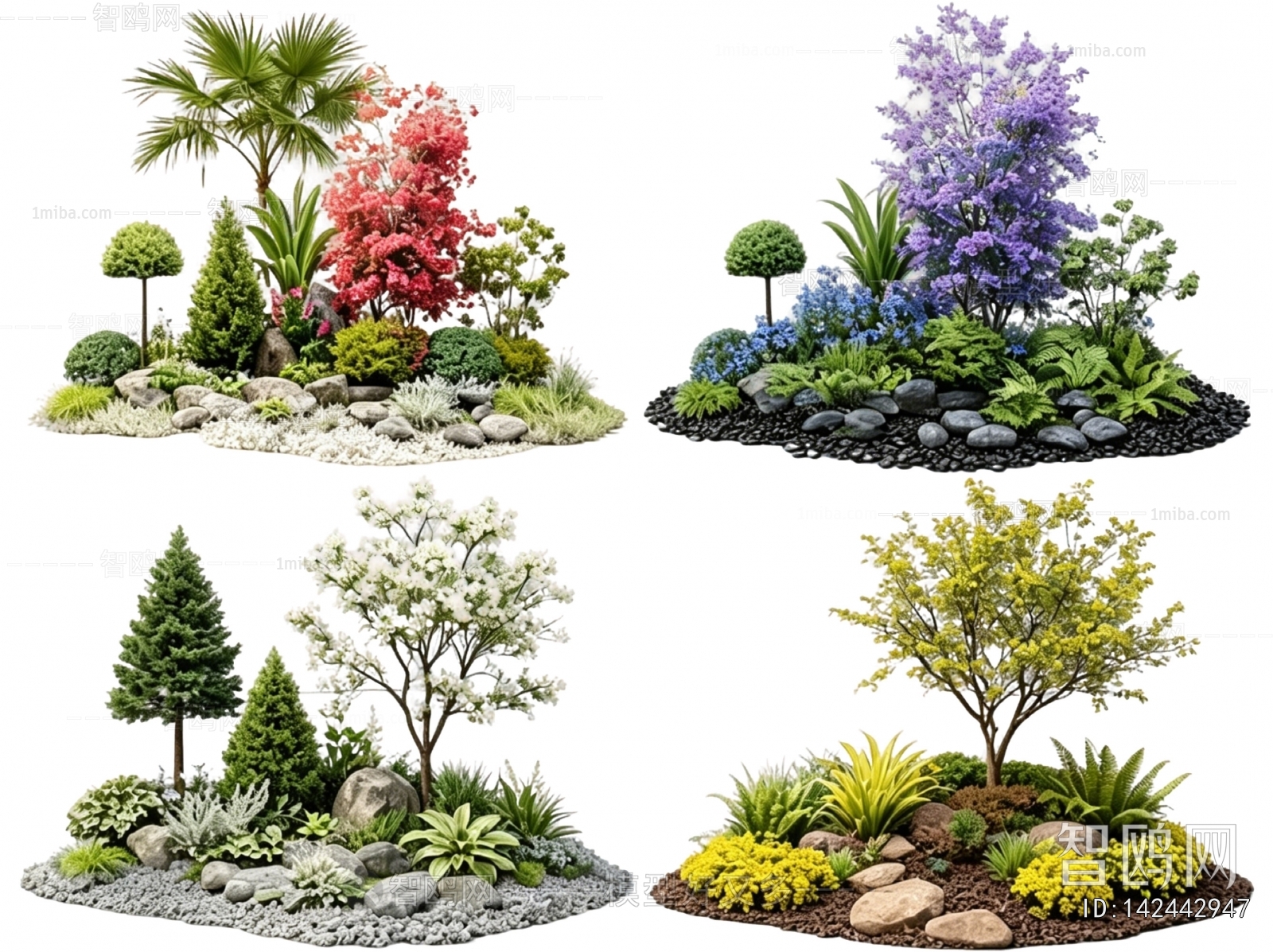 New Chinese Style Plant Landscaping