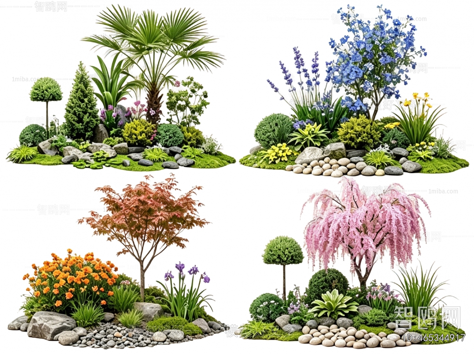 New Chinese Style Plant Landscaping