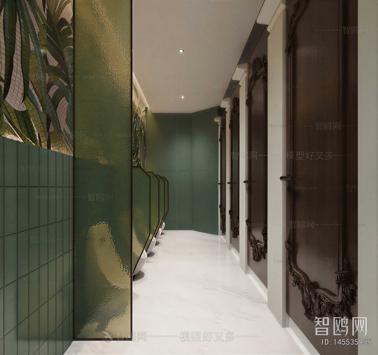 Modern Public Toilet