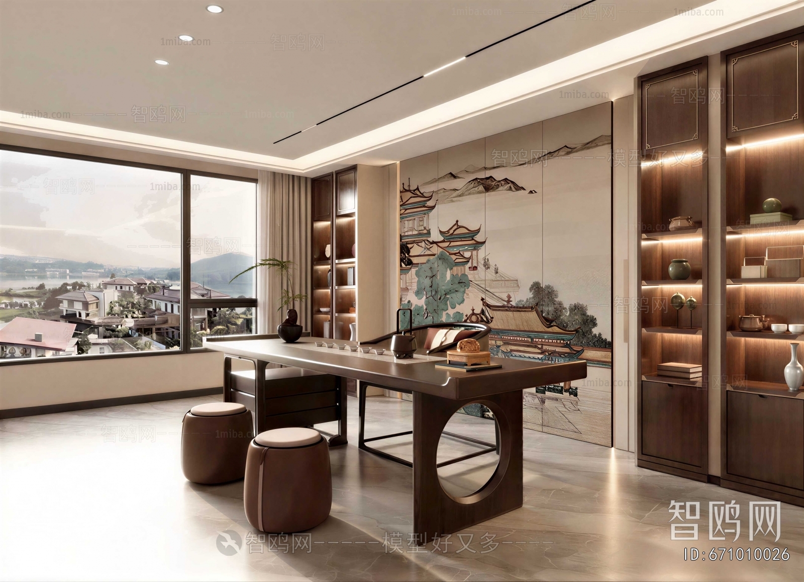New Chinese Style Tea House