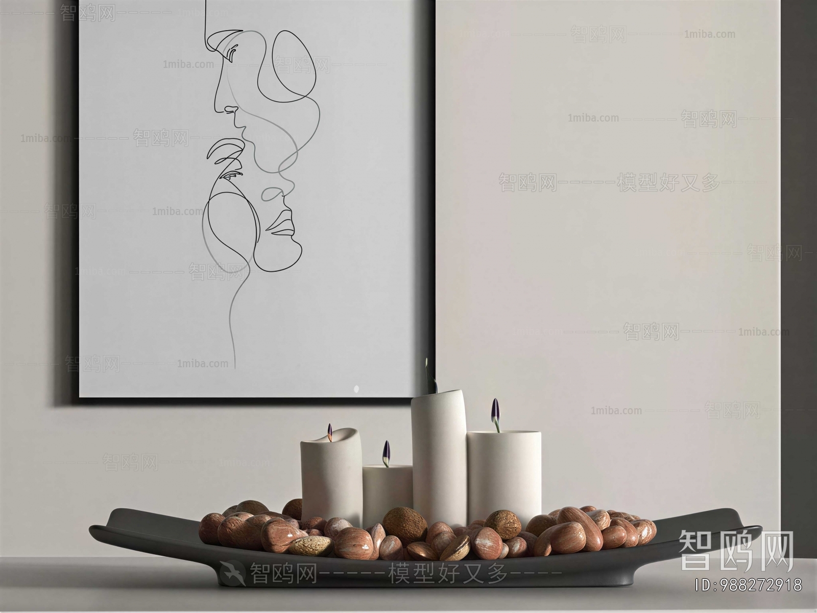 Modern Candles/Candlesticks