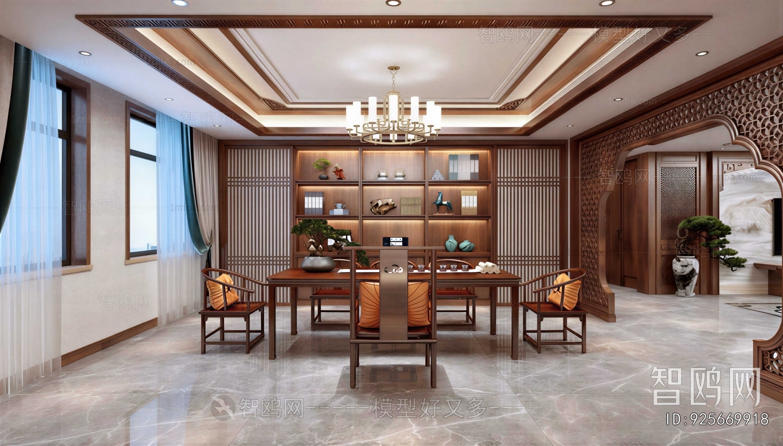 New Chinese Style Tea House