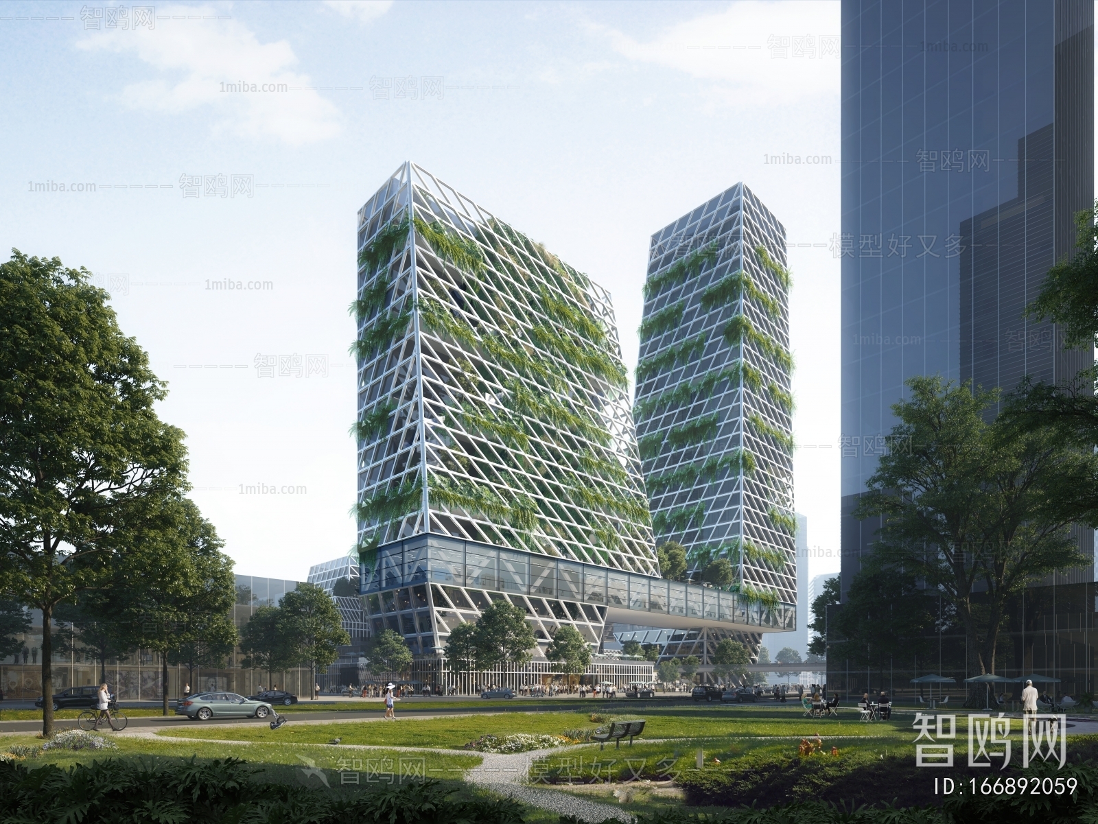 Modern Appearance Of Commercial Building