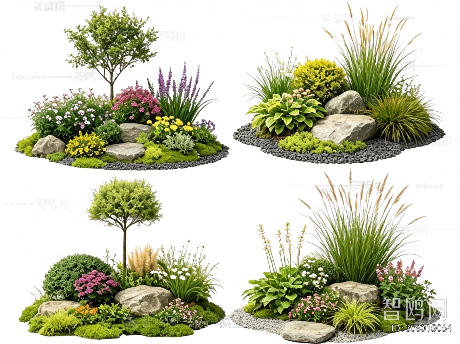 New Chinese Style Plant Landscaping