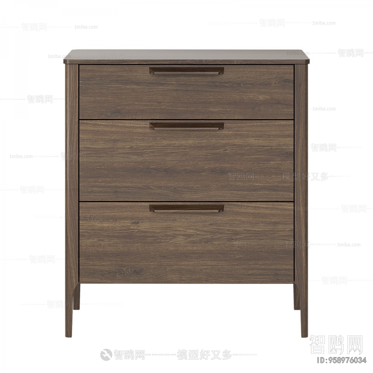 Nordic Style Bedside Cupboard