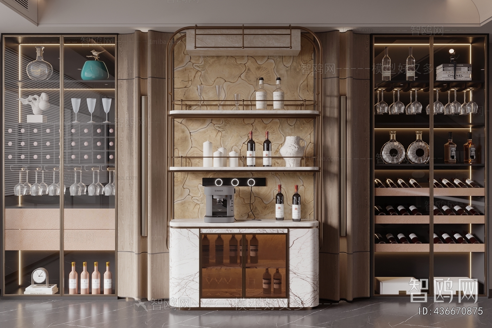 Modern Wine Cabinet