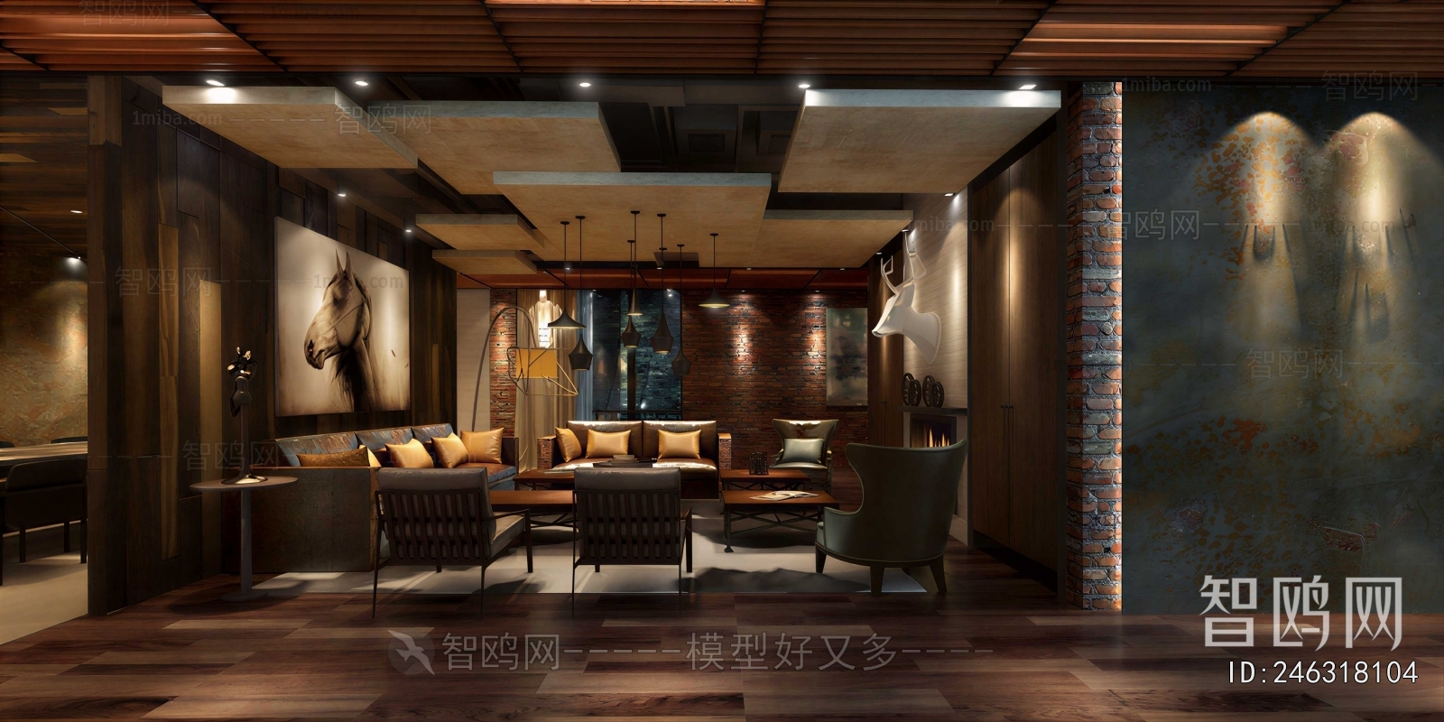 Industrial Style A Living Room