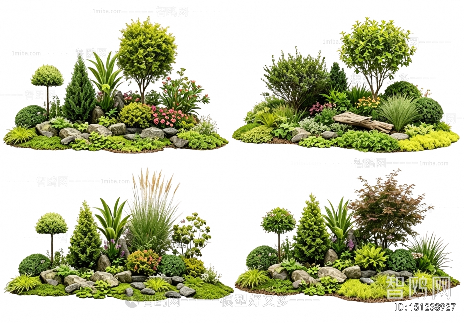 New Chinese Style Plant Landscaping