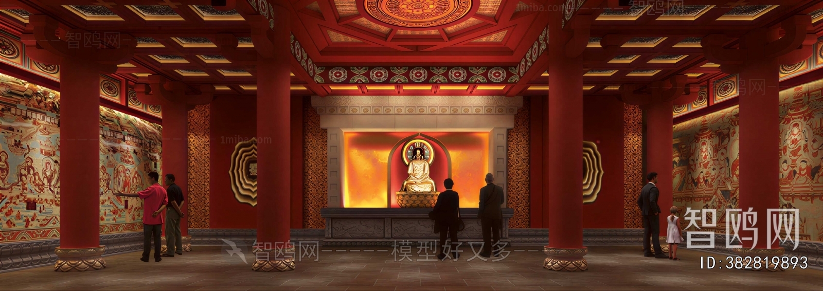 New Chinese Style Buddhist Temples