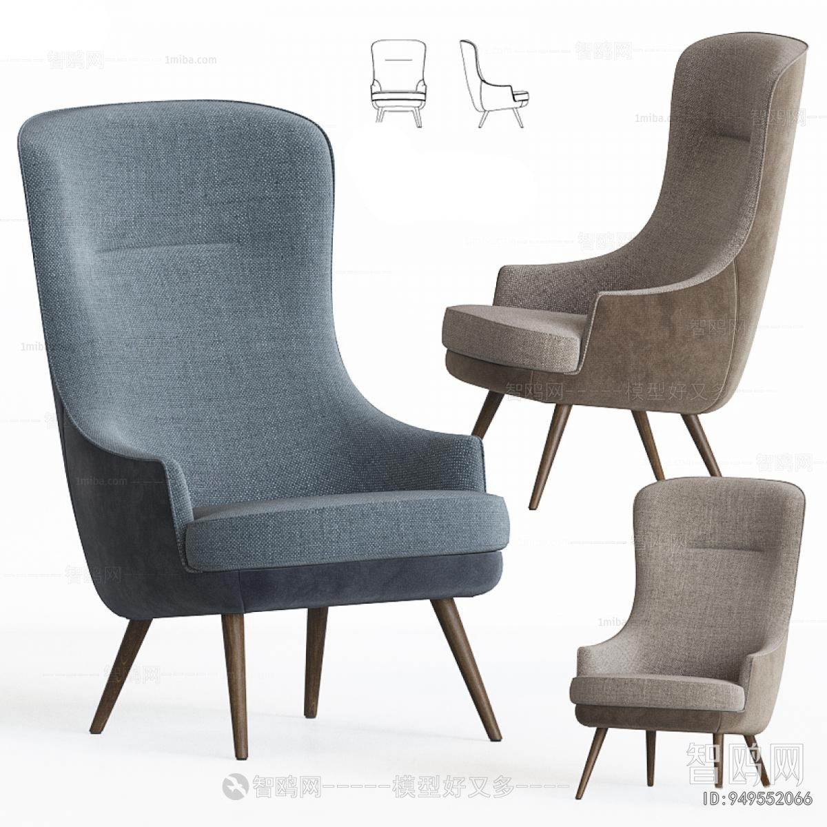 Modern Lounge Chair