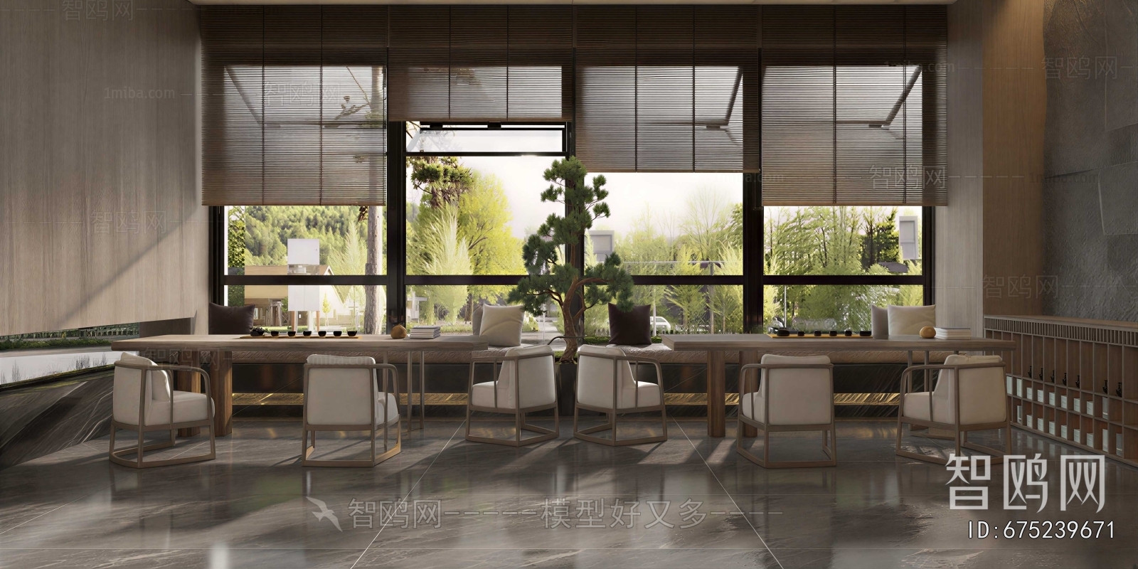 New Chinese Style Teahouse Tea House