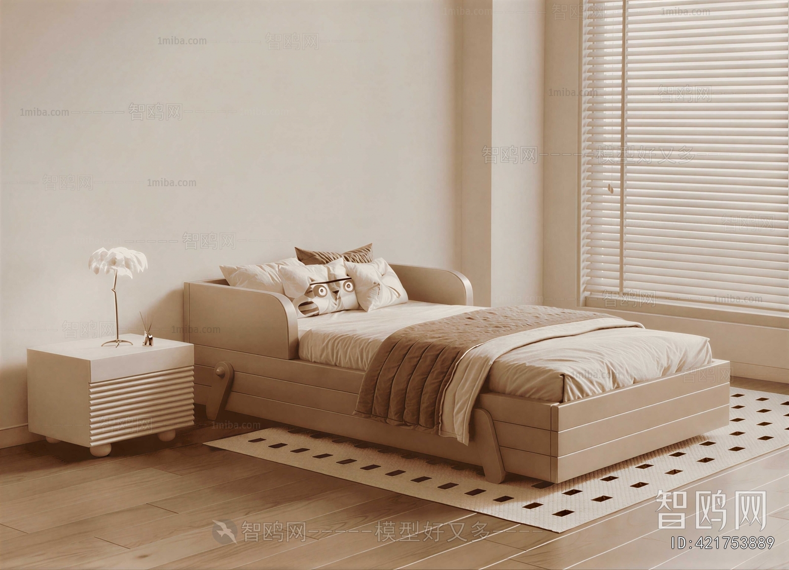 Modern Double Bed