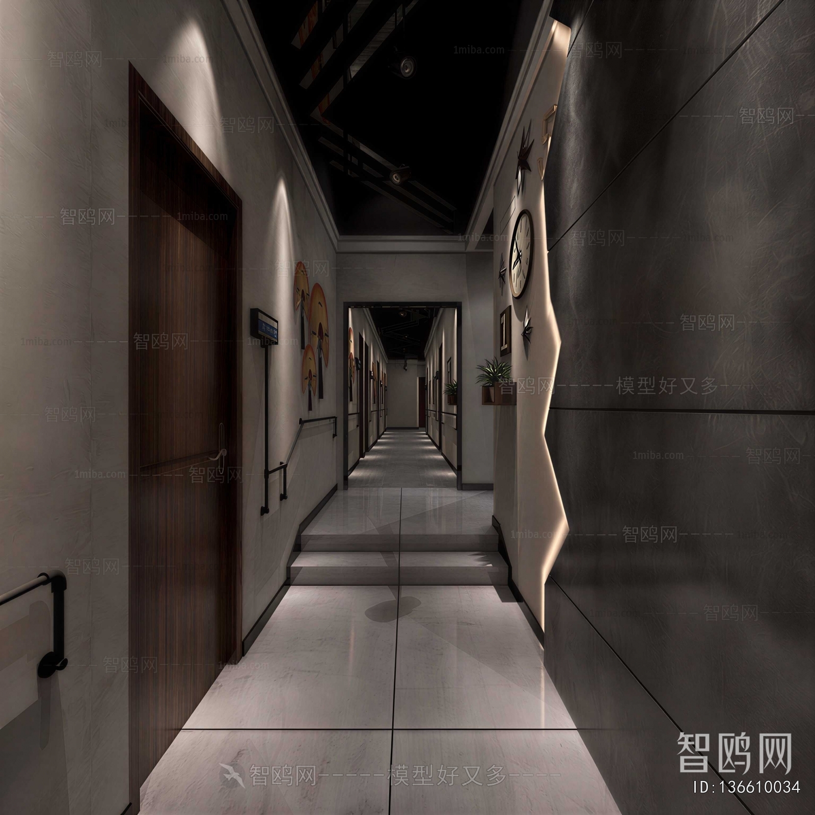 Industrial Style Corridor