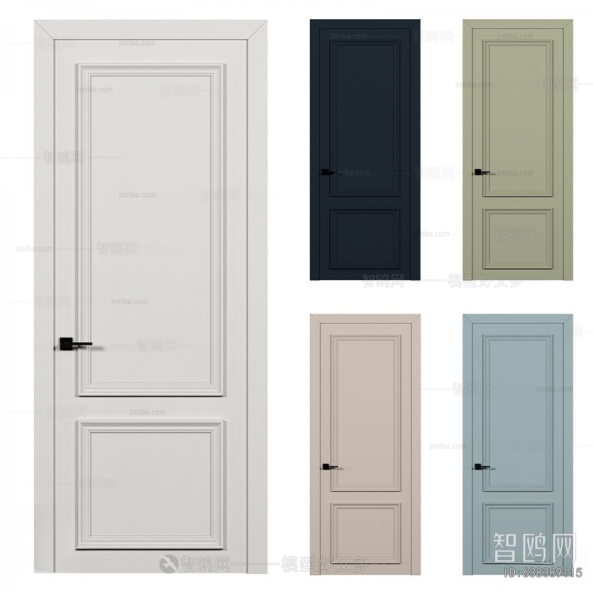 Modern Single Door