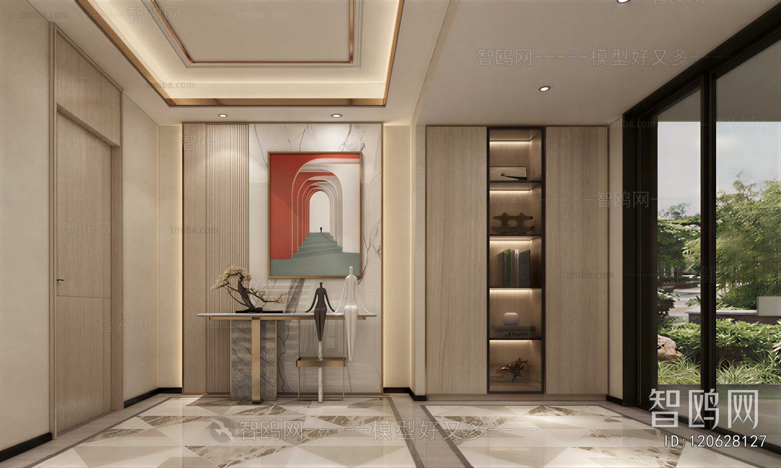 Modern Hallway