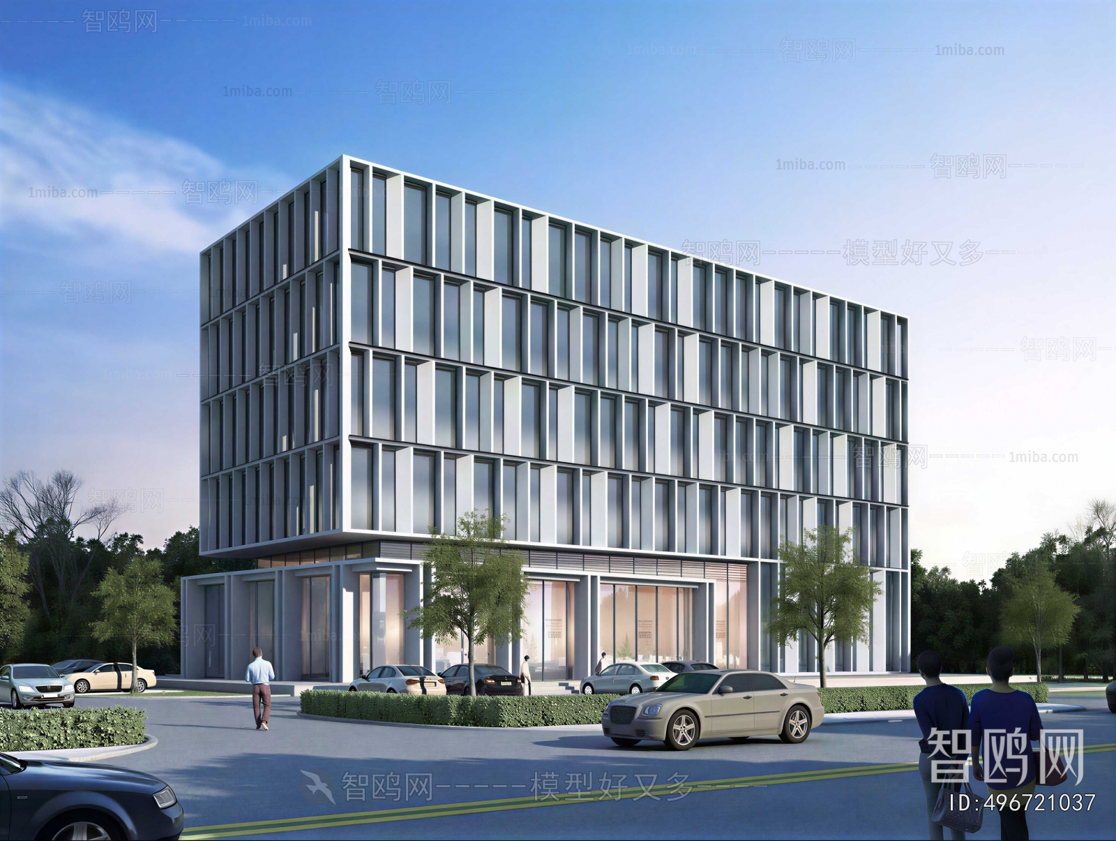 Modern Appearance Of Commercial Building