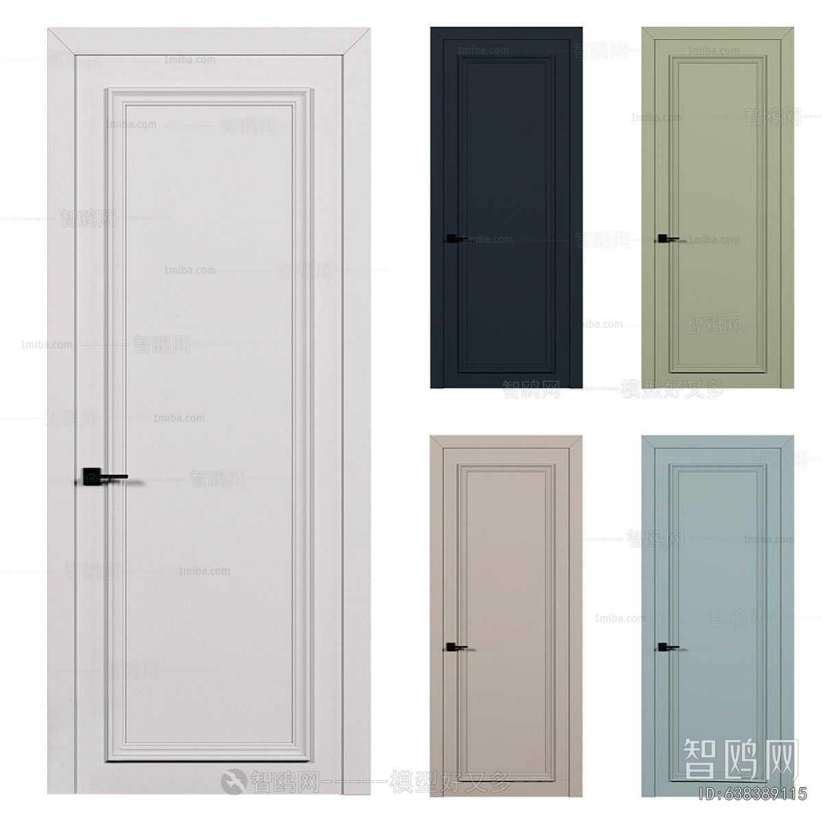 Modern Single Door