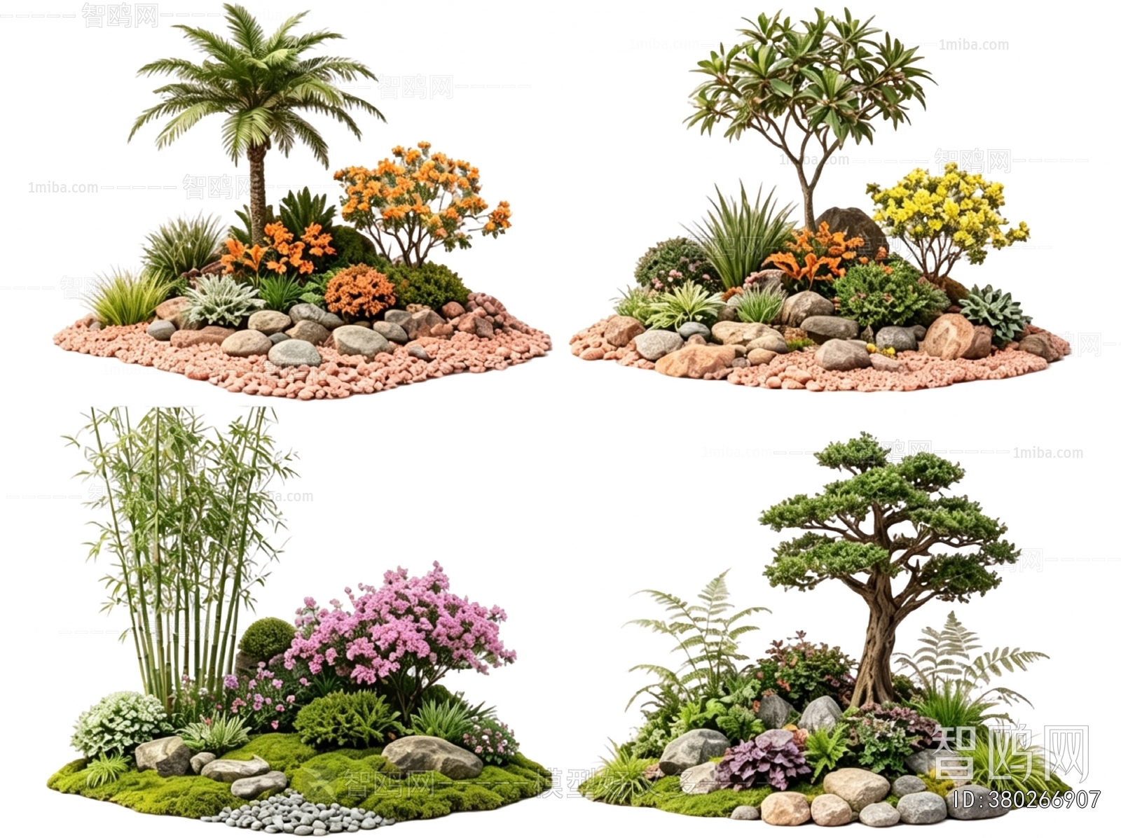 New Chinese Style Plant Landscaping