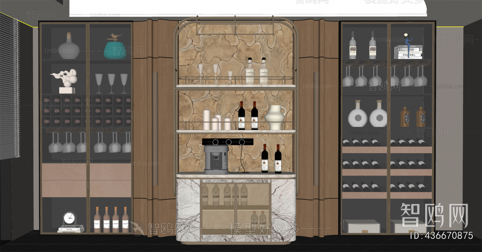 Modern Wine Cabinet