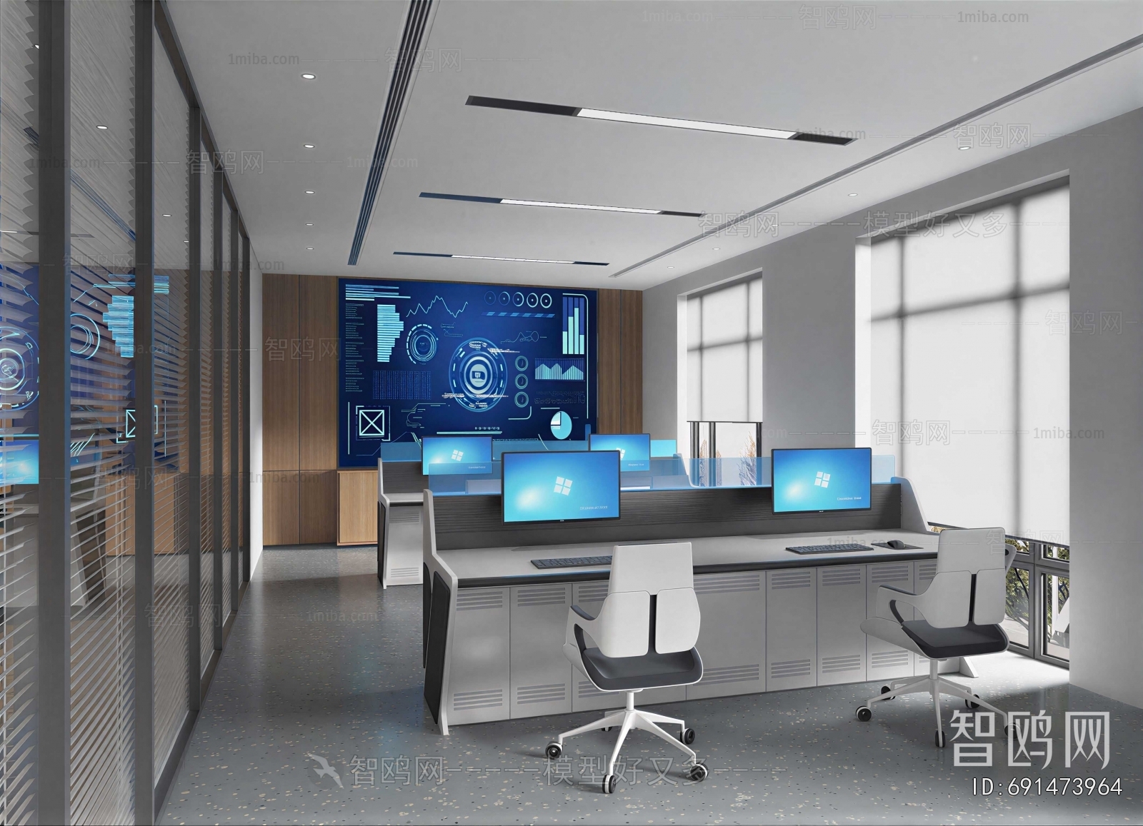 Modern Staff Area