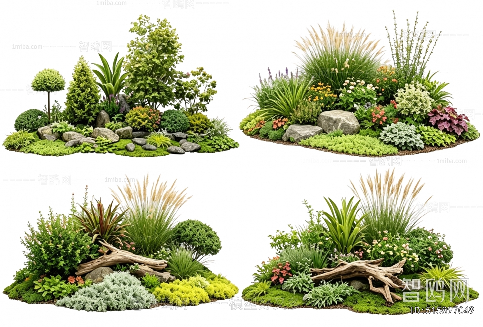 New Chinese Style Plant Landscaping